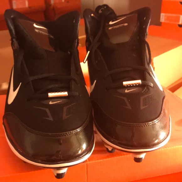 New box Nike football cleats air zoom assassin black white mens 316139 011 sz 15 main image 5